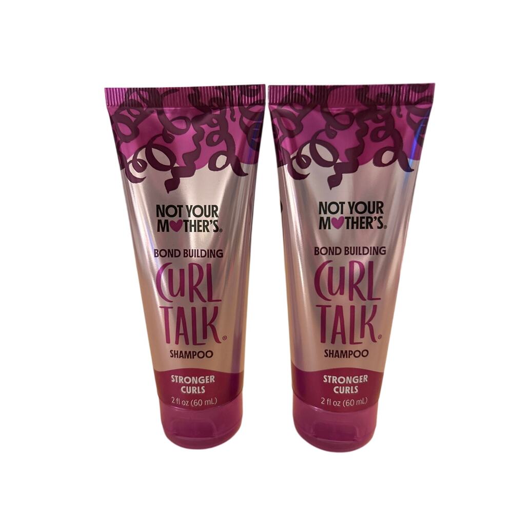 New Bundle of 2 Not Your Mother's Bond Building Curl Talk Shampoo Travel 2oz